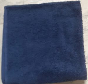 geborduurde handdoek